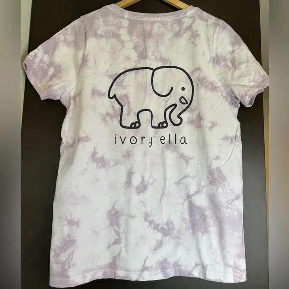 NWOT IVORY ELLA Light Purple T-Shirt - Picture 4 of 6